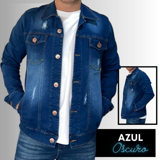 CHAQUETA EN JEANS PARA HOMBRE