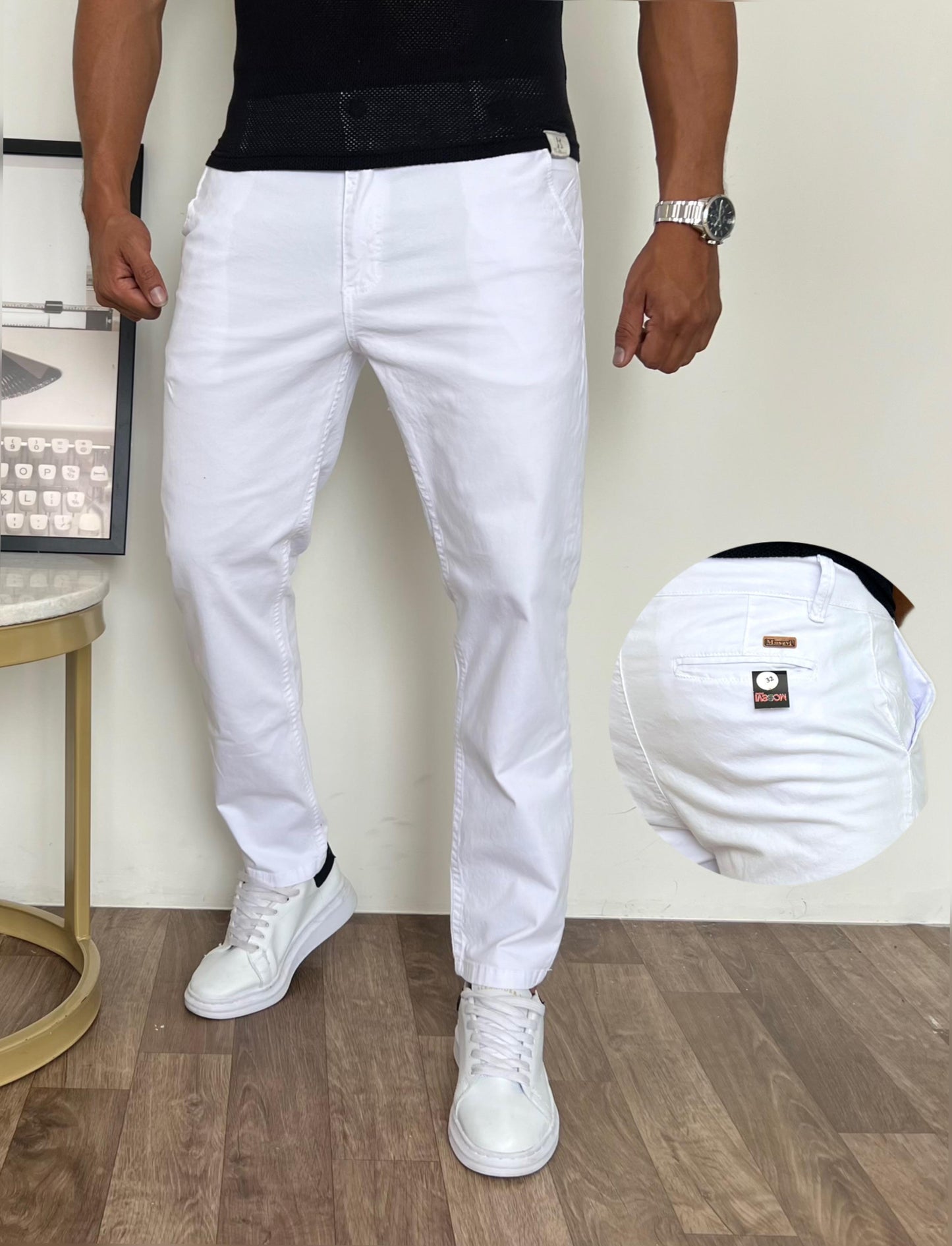 PANTALON DE DRIL PARA CABALLERO