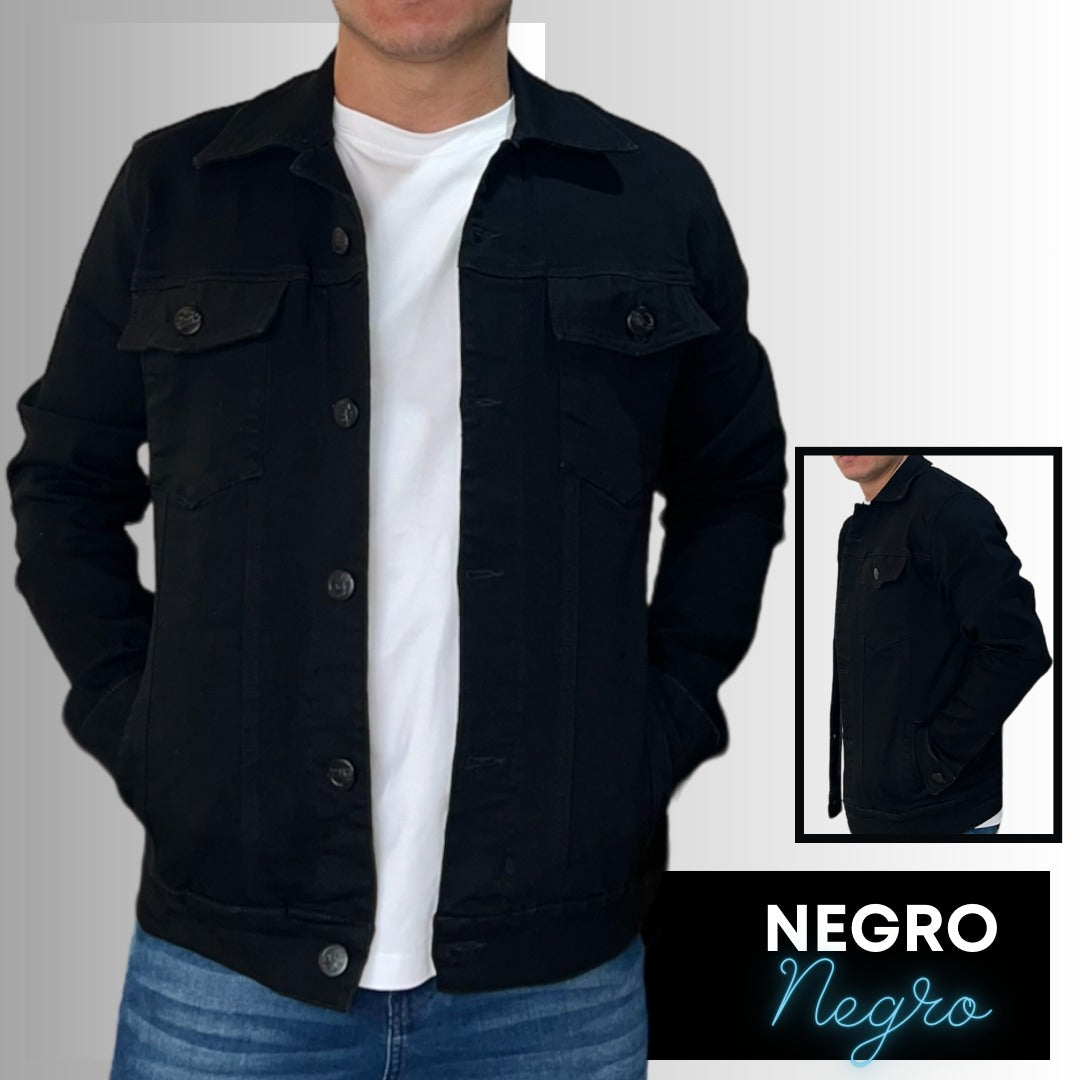 CHAQUETA EN JEANS PARA HOMBRE
